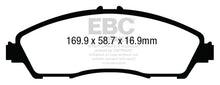 Load image into Gallery viewer, EBC 14+ Acura MDX 3.5 Yellowstuff Front Brake Pads Brake Pads - Performance EBC