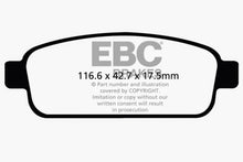 Load image into Gallery viewer, EBC 13+ Buick Encore 1.4 Turbo Redstuff Rear Brake Pads Brake Pads - Performance EBC