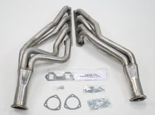Load image into Gallery viewer, JBA 65-73 Ford Mustang 260-302 SBF 4 Speed C4/C6/AOD 1-3/4in Primary Raw 409SS Long Tube Header Headers & Manifolds JBA