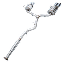Load image into Gallery viewer, AWE Tuning Subaru STI VA / WRX GV / STI GV Sedan Touring Edition Exhaust - Chrome Silver Tip (102mm) Catback AWE Tuning