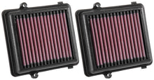 Load image into Gallery viewer, K&N 16-17 Honda CRF1000L Africa Twin 998 Replacement Drop In Air Filter (2 Per Box) Air Filters - Drop In K&N Engineering