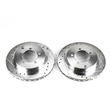 Load image into Gallery viewer, Power Stop 91-93 Dodge Stealth Rear Evolution Drilled & Slotted Rotors - Pair Brake Rotors - Slot & Drilled PowerStop