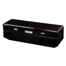 Load image into Gallery viewer, Tradesman Aluminum Flush Mount Truck Tool Box (56in.) - Black Truck Boxes & Storage Tradesman