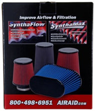 Load image into Gallery viewer, Airaid 10-14 Ford Mustang Shelby 5.4L Supercharged Direct Replacement Filter - Oiled / Blue Media Air Filters - Direct Fit Airaid