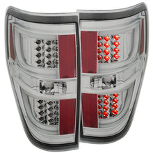 Load image into Gallery viewer, ANZO 2009-2013 Ford F-150 LED Taillights Chrome Tail Lights ANZO