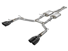 Load image into Gallery viewer, aFe MACH Force-Xp 2-1/2in 304 SS Cat-Back Exhaust 15-21 Dodge Challenger V6-3.6L - Quad Black Tip Catback aFe