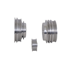 Load image into Gallery viewer, BBK 85-97 GM Truck 305 350 Underdrive Pulley Kit - Lightweight CNC Billet Aluminum (3pc) Pulleys - Crank, Underdrive BBK
