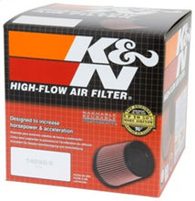 Load image into Gallery viewer, K&N Universal Chrome Filter-Oval Tapered 4in Flg ID x 5.375in Base O/S W x 3.313in Top O/S W Air Filters - Universal Fit K&N Engineering