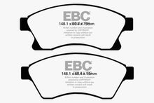 Load image into Gallery viewer, EBC 11+ Chevrolet Cruze 1.4 Turbo (10.9 inch front rotor) Yellowstuff Front Brake Pads Brake Pads - Performance EBC