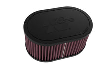 Load image into Gallery viewer, K&N 2-1/8in DUAL FLG 6-1/4 X 4inOD 3inH Universal Clamp-On Air Filter Air Filters - Universal Fit K&N Engineering
