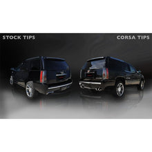 Load image into Gallery viewer, Corsa 2012-2014 Cadillac Escalade DUB 6.2L V8 Polished Sport Cat-Back Exhaust Catback CORSA Performance
