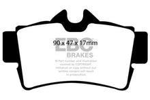 Load image into Gallery viewer, EBC 94-98 Ford Mustang 3.8 Ultimax2 Rear Brake Pads Brake Pads - OE EBC
