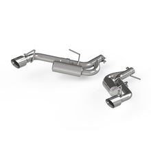 Load image into Gallery viewer, MBRP 16-19 Chevrolet Camaro 2.5in Aluminum Non NPP Axle Back Exhaust System - 4in Dual Wall Tips Axle Back MBRP