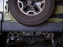 Load image into Gallery viewer, aFe Rebel Series 2.5in 409 SS Axle-Back Exhaust Polished 07-18 Jeep Wrangler (JK) V6-3.6L/3.8L Axle Back aFe