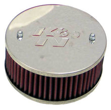 Load image into Gallery viewer, K&N Universal Custom Air Filter - Round 1.625in Flange / 1.625in ID / 2.75in Overall Height Air Filters - Direct Fit K&N Engineering