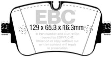 Load image into Gallery viewer, EBC 16-18 Audi Q7 Yellowstuff Rear Brake Pads Brake Pads - Performance EBC