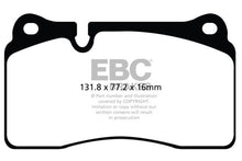 Load image into Gallery viewer, EBC 11-14 Audi TT RS 2.5 Turbo Yellowstuff Front Brake Pads Brake Pads - Performance EBC