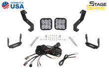 Load image into Gallery viewer, Diode Dynamics SS5 Bumper LED Pod Light Kit for 2019-Present Ram - Pro White Combo Light Accessories and Wiring Diode Dynamics