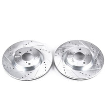 Load image into Gallery viewer, Power Stop 09-14 Acura TL Front Evolution Drilled & Slotted Rotors - Pair Brake Rotors - Slot & Drilled PowerStop