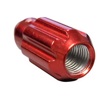 Load image into Gallery viewer, NRG 500 Series M12 X 1.5 Bullet Shape Steel Lug Nut Set - 21 Pc w/Lock Key - Red Lug Nuts NRG