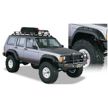 Load image into Gallery viewer, Bushwacker 84-01 Jeep Cherokee Cutout Style Flares 4pc Fits 4-Door Sport Utility Only - Black Fender Flares Bushwacker