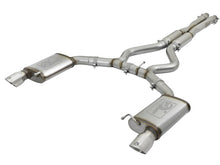 Load image into Gallery viewer, aFe 20-22 Audi RS6 Avant V8 4L(tt) MACH Force-Xp 3in to 2.5in 304 SS Cat-Back Exhaust w/Polished Tip Catback aFe