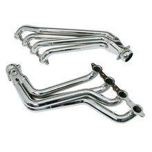 Load image into Gallery viewer, BBK 10-15 Camaro LS3 L99 Long Tube Exhaust Headers With Converters - 1-3/4 Chrome Headers & Manifolds BBK