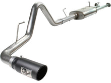 Load image into Gallery viewer, aFe MACHForce XP Exhaust Cat-Back SS-409 07-09 Toyota Tundra V8-5.7L w/ Black Tip Catback aFe