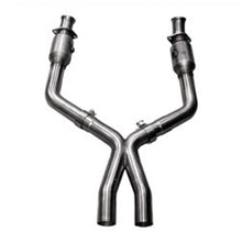 Load image into Gallery viewer, Kooks 05-10 Ford Mustang GT 4.6L 3V Auto/Manual 2 1/2in x 2 1/2in OEM Cat X Pipe Kooks HDR Req X Pipes Kooks Headers