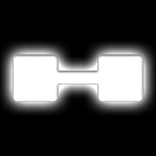 Load image into Gallery viewer, ORACLE Lighting Universal Illuminated LED Letter Badges - Matte Wht Surface Finish - H SEE WARRANTY Light Accessories and Wiring ORACLE Lighting