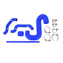 Load image into Gallery viewer, Mishimoto Subaru 02-07 WRX/04-07 STi Top-Mount Intercooler Kit - Powder Coated Black & Blue Hoses Intercoolers Mishimoto