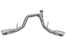 Load image into Gallery viewer, aFe LARGE BORE HD 4in 409-SS DPF-Back Exhaust w/Polished Tip 11-14 Ford Diesel Trucks V8-6.7L (td) DPF Back aFe