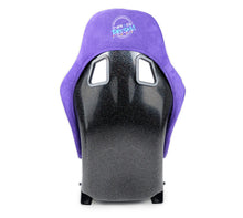 Load image into Gallery viewer, NRG FRP Bucket Seat PRISMA Edition w/ Pearlized Back Purple Alcantara - Medium Race Seats NRG