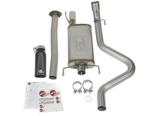 Load image into Gallery viewer, aFe MACHForce XP Cat Back SS Exhausts Black Tips 05-12 Toyota Tacoma L4-2.7L Catback aFe