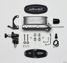 Load image into Gallery viewer, Wilwood HV Tandem M/C Kit w L/H Bracket & Prop Valve - 7/8in Bore-W/Pushrod Brake Master Cylinder Wilwood