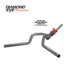 Load image into Gallery viewer, Diamond Eye KIT 4in CB MFLR RPLCMENT PIPE DUAL SS: 2004.5-2007.5 DODGE CUMMINS 600 Catback Diamond Eye Performance