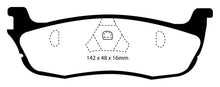 Load image into Gallery viewer, EBC 97-99 Ford Expedition 4.6 2WD Yellowstuff Rear Brake Pads Brake Pads - Performance EBC