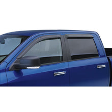 Load image into Gallery viewer, EGR 2019 Chevy 1500 Crew Cab Tape-On Window Visors - Set of 4 Dark Smoke Wind Deflectors EGR