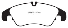 Load image into Gallery viewer, EBC 11 Audi A6 2.0 Turbo Yellowstuff Front Brake Pads Brake Pads - Performance EBC