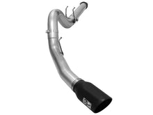 Load image into Gallery viewer, aFe MACHForce XP Exhaust 5in DPF-Back Stainless Steel Exht 2015 Ford Turbo Diesel V8 6.7L Black Tip DPF Back aFe