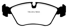 Load image into Gallery viewer, EBC 93-97 Volvo 850 2.3 Turbo Redstuff Front Brake Pads Brake Pads - Performance EBC