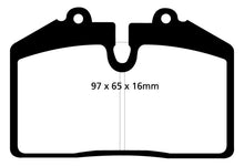 Load image into Gallery viewer, EBC 92-93 Porsche 911 (964) 3.6 Carrera RS America Redstuff Front Brake Pads Brake Pads - Performance EBC