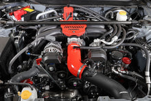 Load image into Gallery viewer, Perrin 22-23 Subaru BRZ/Toyota GR86 Silicone Inlet Hose (3in. ID / SS Wire) - Red Hoses Perrin Performance
