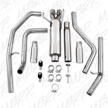 Load image into Gallery viewer, MBRP 2003 Dodge Ram Hemi 1500 5.7L SC/CC-SB Cat Back Dual Split Rear Catback MBRP