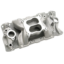 Load image into Gallery viewer, Edelbrock Intake Manifold Performer Air-Gap S/B Chevy 87-95 STD Flange/Sprdbore Intake Manifolds Edelbrock