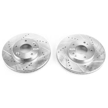 Load image into Gallery viewer, Power Stop 07-10 Kia Rondo Front Evolution Drilled & Slotted Rotors - Pair Brake Rotors - Slot & Drilled PowerStop