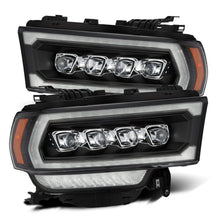 Load image into Gallery viewer, AlphaRex 19-21 Ram 2500 NOVA LED Proj Headlights Plank Style Black w/Activ Light/Seq Signal/DRL Headlights AlphaRex