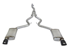 Load image into Gallery viewer, aFe MACHForce XP Exhausts Cat-Back SS-304 EXH w/ Black Tips 15-16 Ford Mustang EcoBoost 2.3L (t) Catback aFe
