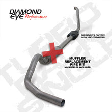 Load image into Gallery viewer, Diamond Eye KIT 4in TB MFLR RPLCMENT PIPE SGL SS 94-97 7 3L F250/F350 PWRSTROKE NFS W CARB EQIV STDS Resonators Diamond Eye Performance