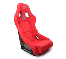 Load image into Gallery viewer, NRG FRP Bucket Seat ULTRA Edition - Medium (Red Alcantara/Pearlized Back) Race Seats NRG